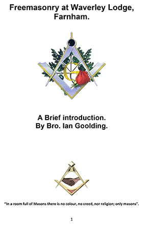 Introduction to Freemasonry at Waverley Lodge Farnham